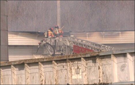 FDs battle barn fire